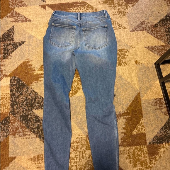 Maurices Blue Distressed Skinny Jeans - Picture 2 of 2